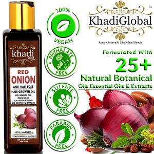 khadi onion oil
